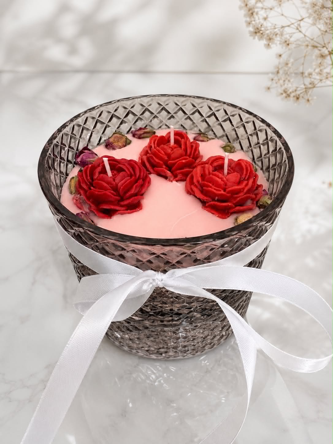 Trois Roses w krysztale